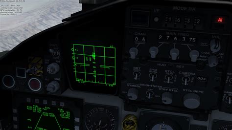 Single Su27 Showing Both Block And Jamming On F15 Radar F 15c For Dcs