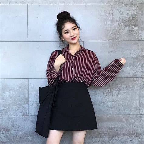 Korean Fashion Korean Girl Emofashion Koreanfashion Наряды Стиль Идеи наряда
