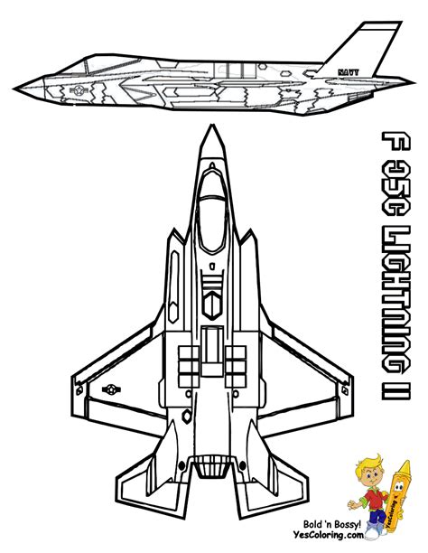 Dramatic airplane coloring pages for you! Fierce Airplane Coloring Pictures | Military Jets | Free ...