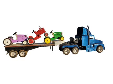 Kenworth Semi Truck Go Kart With Trailer Lot Of 4 At Glendale 2023 As