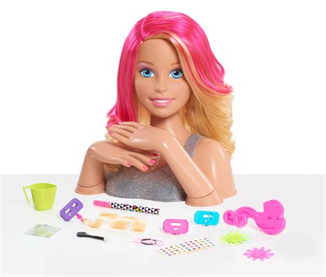 Barbie Flip And Reveal Deluxe Styling Head Blonde