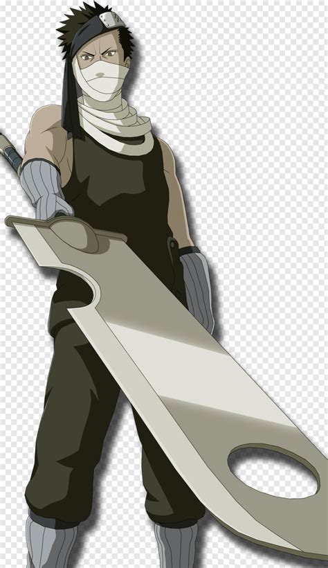 Naruto Hair Giant Sword Wielder Transparent Png 771x1335 5692197