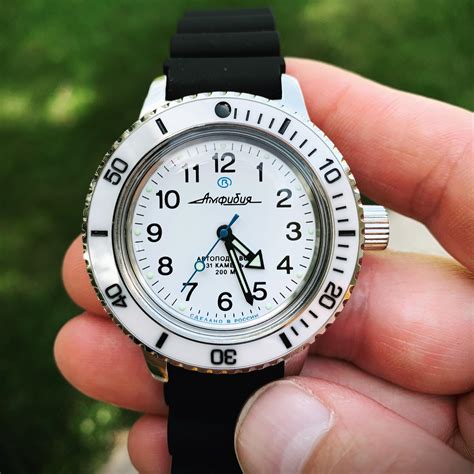 Vostok White Dialed Amphibia Watches