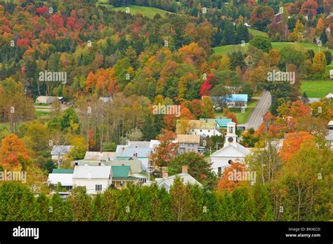 Cabot Vermont In Fall Northeast Kingdom Stock Photo Alamy