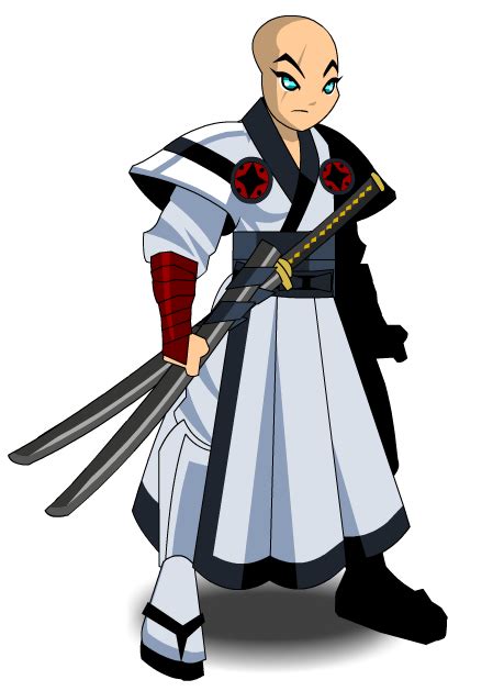 White Samurai Robe Aqw