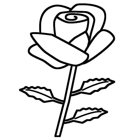 Learn how to draw a rose in a simple and interactive way! Rose Drawings For Kids - ClipArt Best