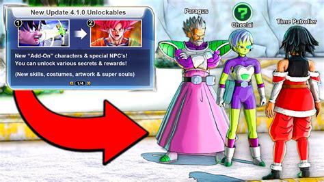 All New Secret Characters And Free Unlockables Dragon Ball Xenoverse
