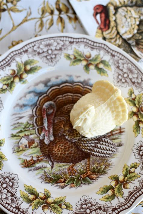 Turkey Shaped Butter For Your Thanksgiving Feast Home Is Where The