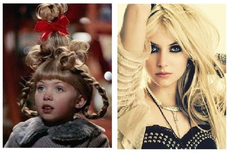 Taylor Momsen Cindy Lou Who How The Grinch Stole Christmas 2000 Hair Styles Cindy Lou
