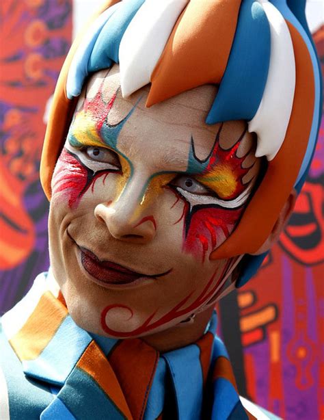 蹇 涔 8璁″ 骞冲 10 蹇 3 Cirque Du Soleil Circus Makeup Clown Makeup