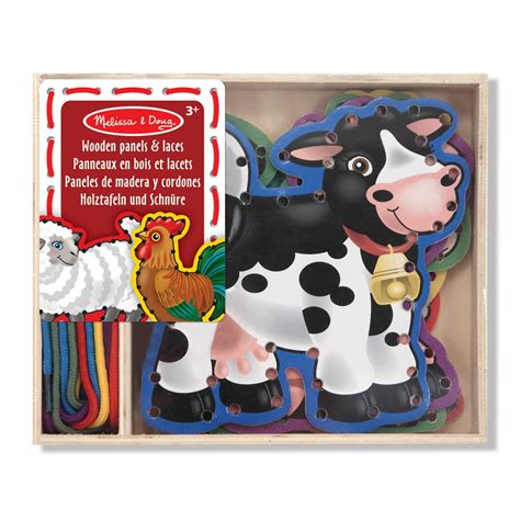 Melissa And Doug Lace And Trace Farm Toys Toys At Foys