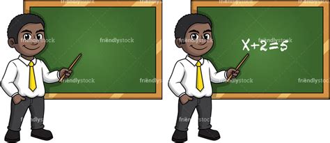 Male Math Teacher Clip Art