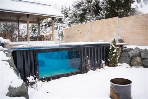 Shipping Containers Repurposed Into Swimming Pools And Hot Hot Sex Picture