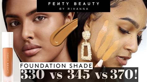 Fenty Beauty New Shade 345 Pro Filtr Foundation 330 345 And 370
