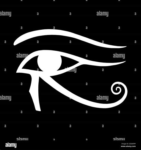 Egyptian Eye Illustration Eye Of Horus Stock Vector Image And Art Alamy