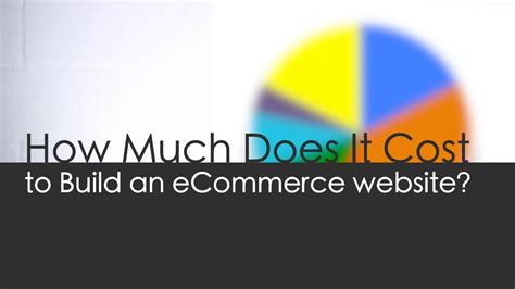How Much Does An Ecommerce Website Cost Breakdown Youtube