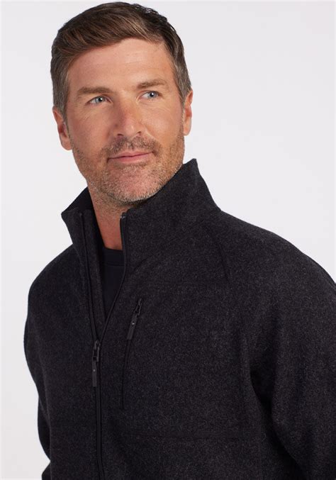 Mens Merino Wool Zip Up Jacket Extremely Warm Free Shipping Woolx