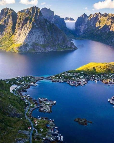 Reine Village In Lofoten Norway Beautiful Places To Visit Cool