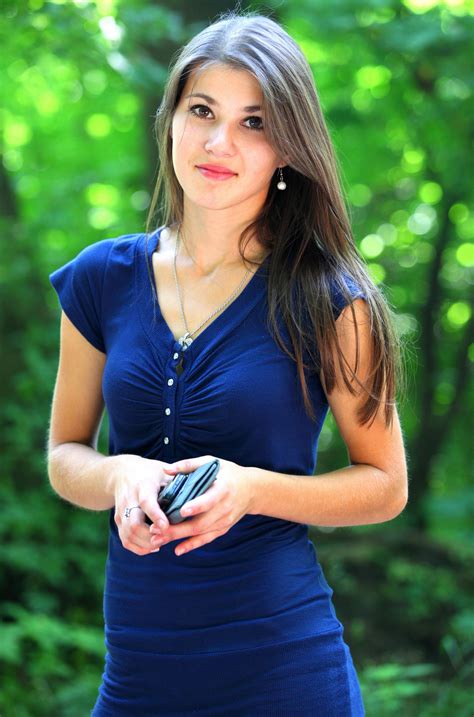Photo Of A Stunningly Beautiful Brunette Catholic Girl Photographed In July 2013 Portrait 1015