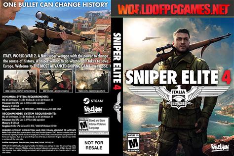 Sniper Elite 4 Deluxe Edition Vicamaven