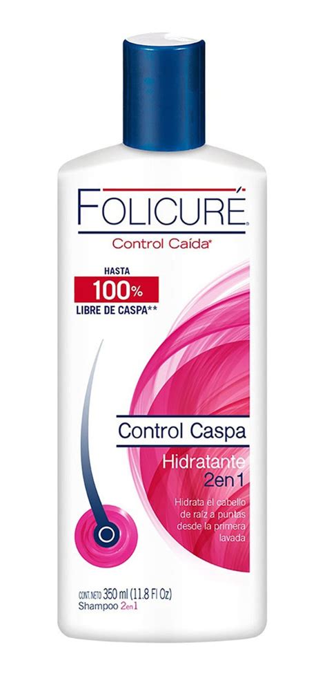 Shampoo Folicuré Control Caspa Hidratación 2 En 1 350ml Mercadolibre
