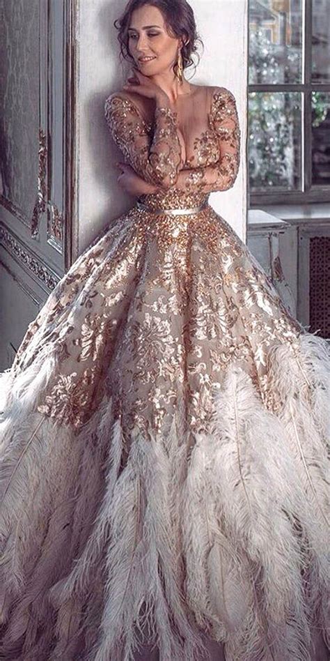 beautiful feather wedding dresses trend for 2016 see more