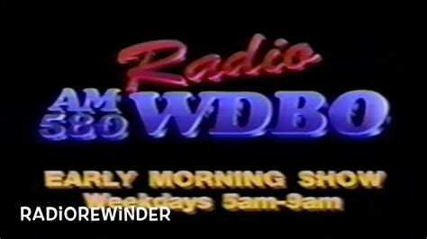 Wdbo Orlando Early 90s Tv Spot Youtube