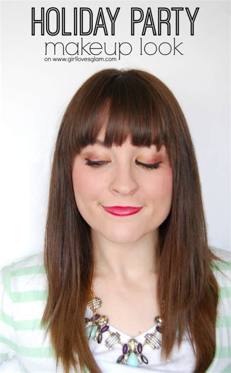 Holiday Party Makeup Look Girl Loves Glam