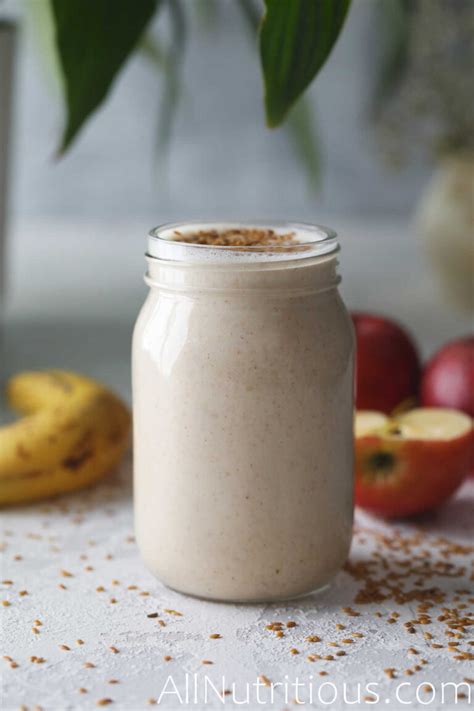 Apple Banana Smoothie All Nutritious