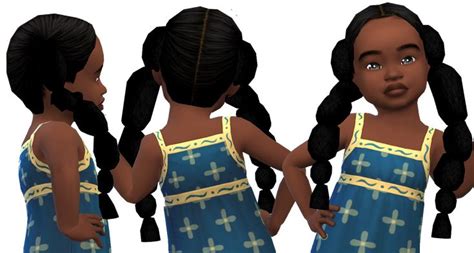 Little Black Girl Magic Glorianasims4 On Patreon Sims 4 Cc Kids