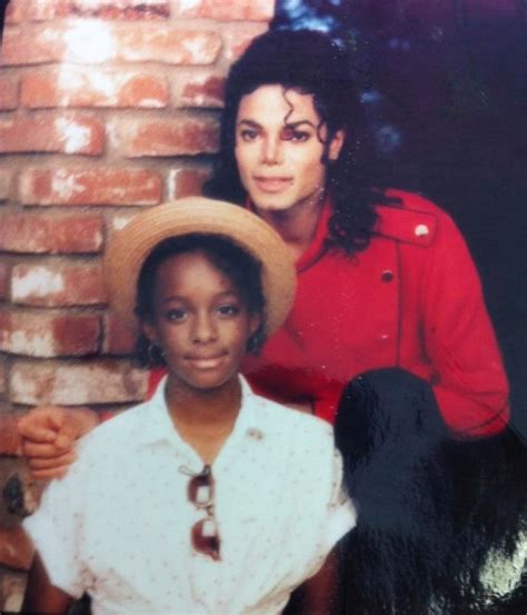 Michael Jackson And His Niece Yashi Brown Rebbie Jacksons Daughter