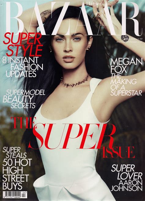 Harpers Bazaar Uk Megan Fox Photo 10716635 Fanpop