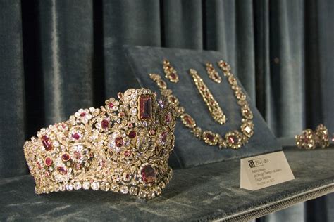 crown jewels  bavaria displayed   residenz