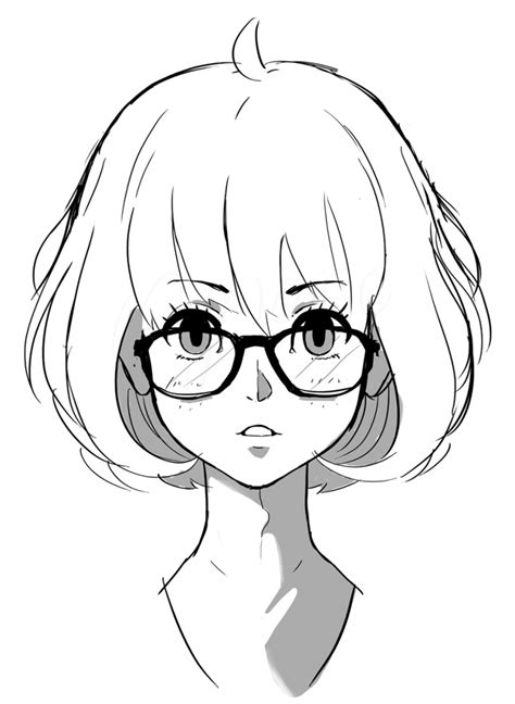 Easy drawings how to draw anime how to draw step by step pencil anime eyes are big and exaggerated and they usually take up about 1 4 to 1 5 of the height of the face. Girl Drawing Tumblr at GetDrawings | Free download