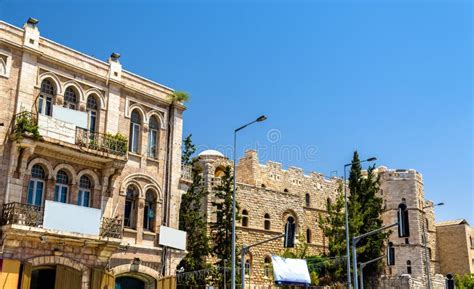 Buildings In The City Centre Of Jerusalem Stock Photo Image Of Israel