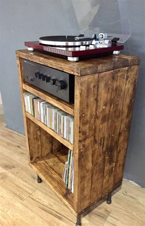 Hi Fi Separates Phono Cabinet Etsy Hifi Furniture Vinyl Record