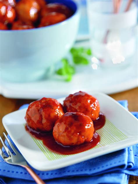 Turkey Meatballs In Cranberry Barbecue Sauce Express Pressure Cooker Recipe