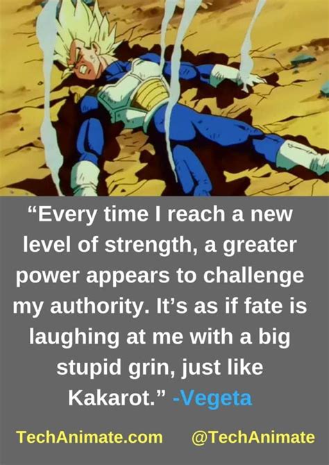 What are the darkest anime quotes? 31 Inspirational Vegeta Quotes (Will Give You Strength ...