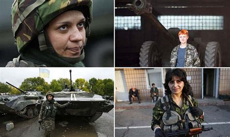 meet the ordinary mothers taking up arms on both sides of ukraine civil war daily mail online