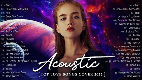 Top English Acoustic Love Songs Cover 2022 Best Ballad Acoustic Cover