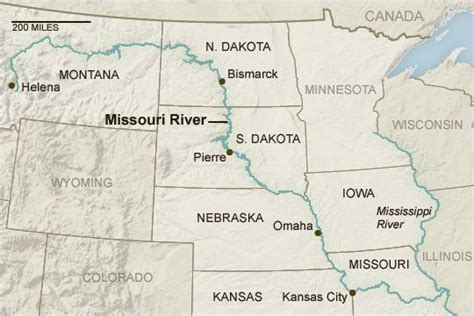 Map Of Missouri River Yahoo Image Search Results