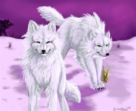 Ghost Wolves By Brushfirewolf On Deviantart Spiritual Animal Tail