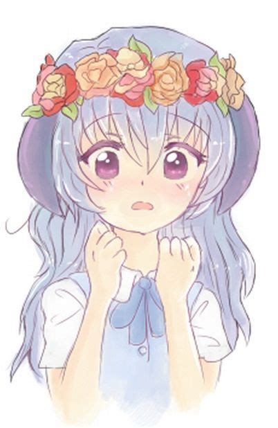 Flower Crown Hanyuu By Bird Chii On Deviantart Kawaii Anime Girl Anime
