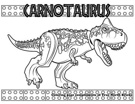 Coloring Page - Carnotaurus