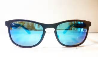 If they are truly ray bans and polarized, it will say ray ban p in the corner of the lens instead of just ray. 0RB4263 55 601SA1 matte black - Lens: blue flash polarized ...