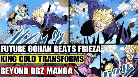 Beyond Dragon Ball Z Super Saiyan Future Gohan Destroys Mecha Frieza King Colds New