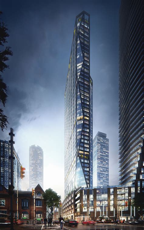 Architectural Visualization Of Skyscraper Project In