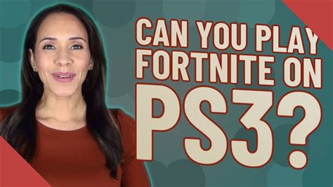Can You Play Fortnite On Ps3 Youtube