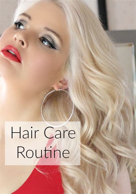 My Hair Care Routine How To Keep Bleach Blonde Hair Healthy Blonde
