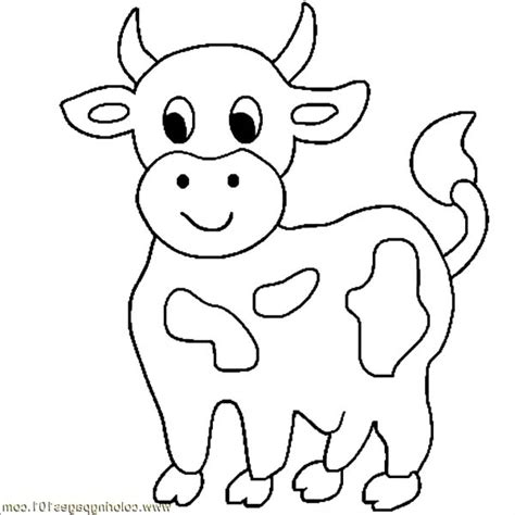 Little Cows Coloring Pages : Kids Play Color